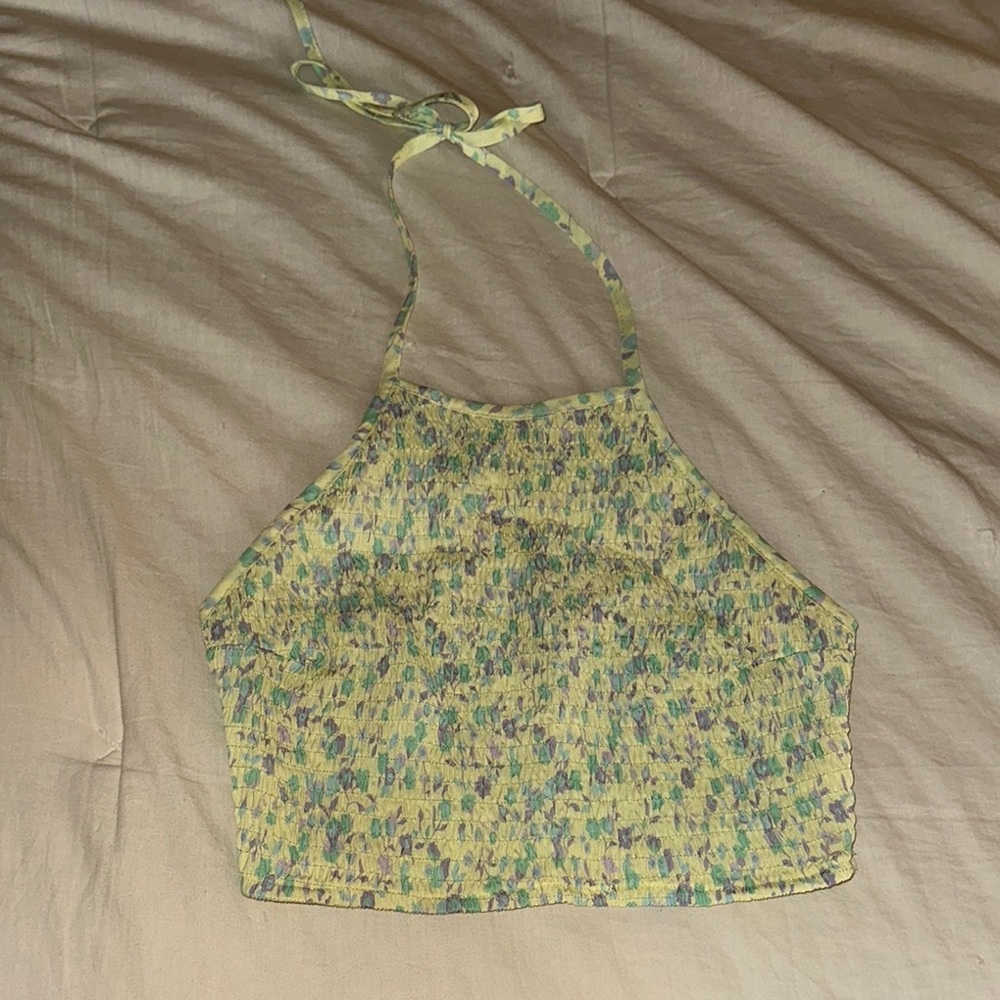 Floral Halter Top